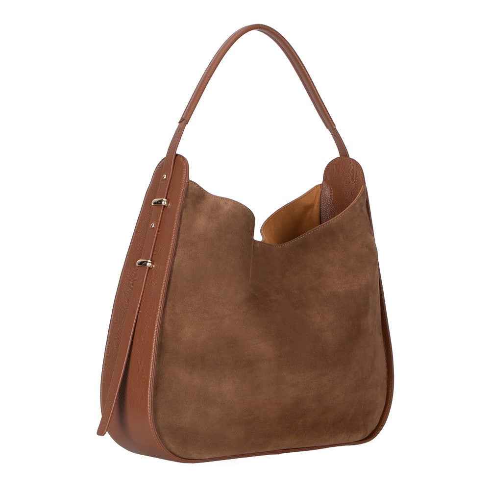 Helena Women’s Genuine Leather Tote Bag – Handmade Cowhide Shoulder Bag