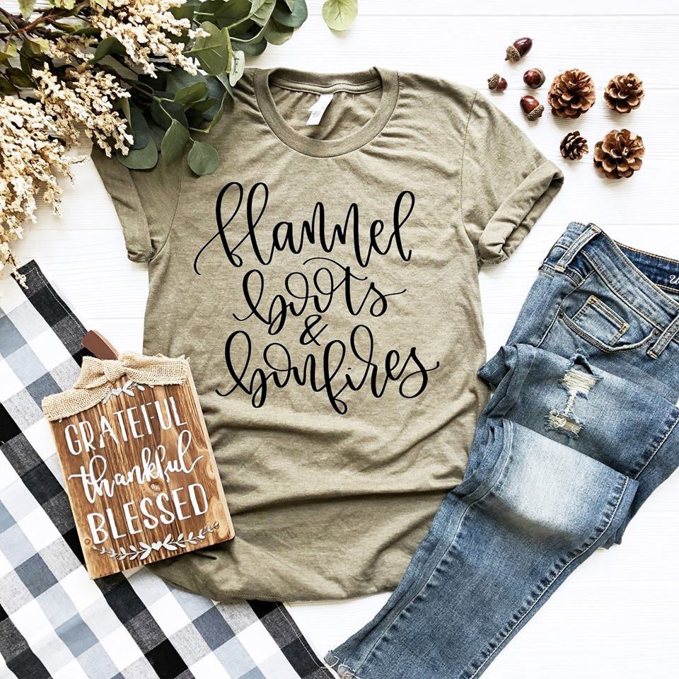 Flannel Boots & Bonfires