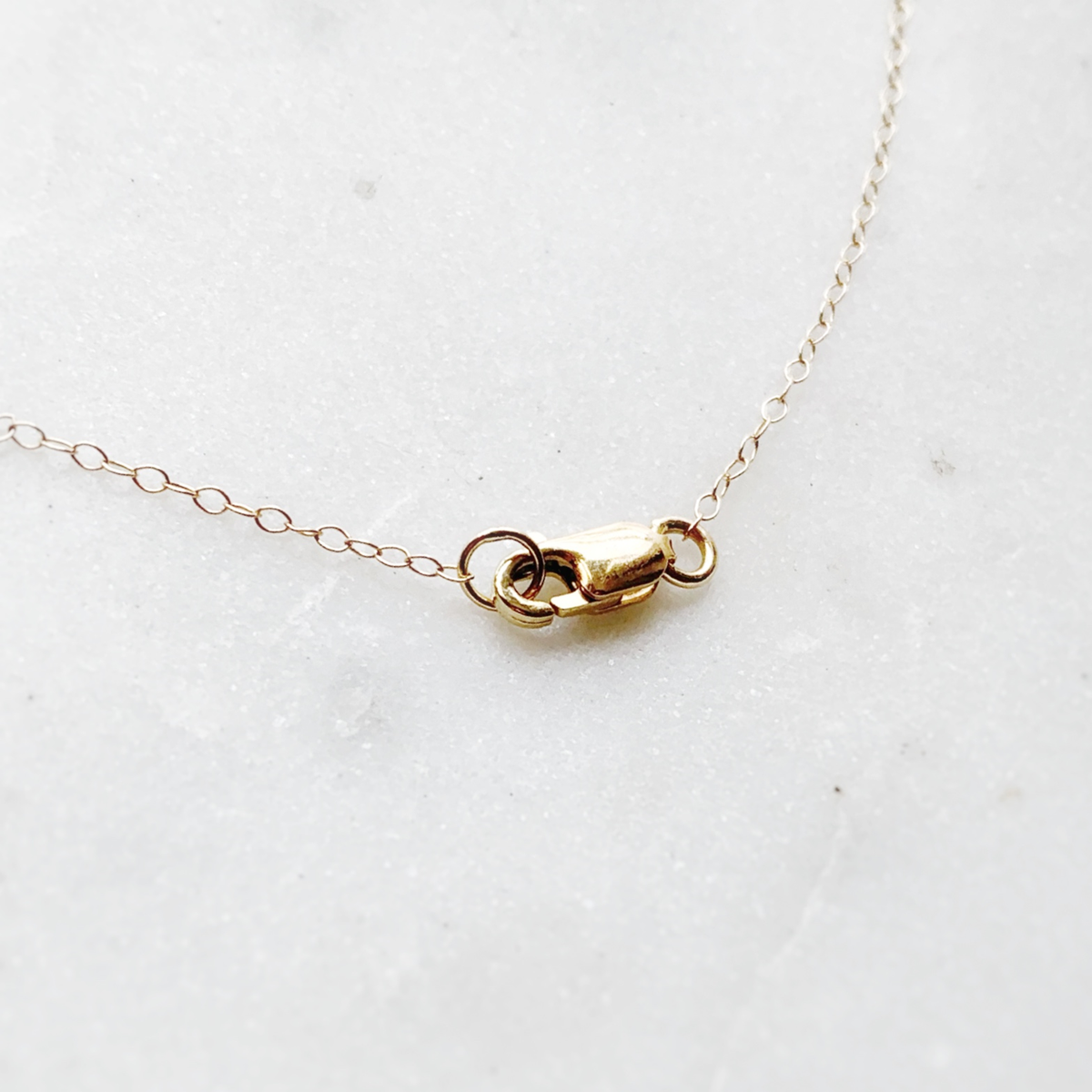 Custom 14KT Initial Necklace - Mayu’s Marketplace