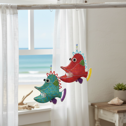Funky Fish, Asst (Set of 2)