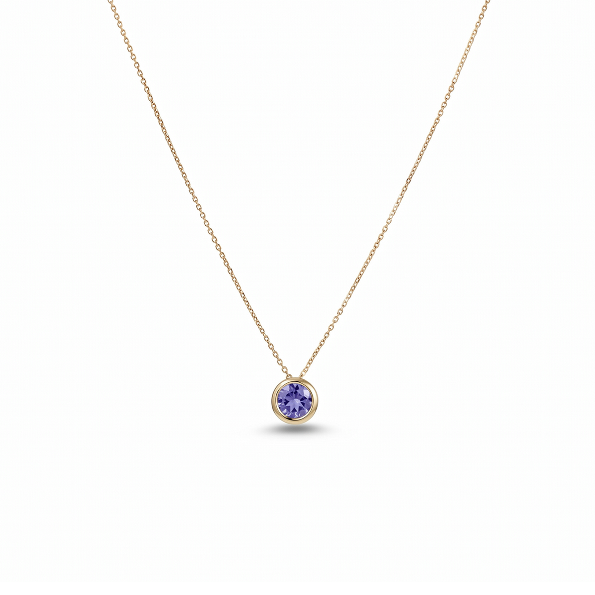 Birthstone Solitaire Necklace - Mayu’s Marketplace