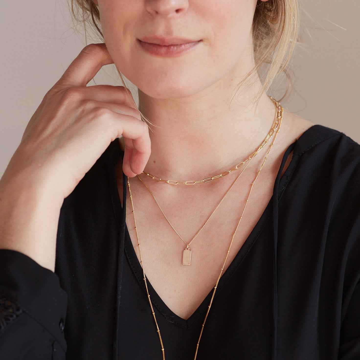 Linked Necklace