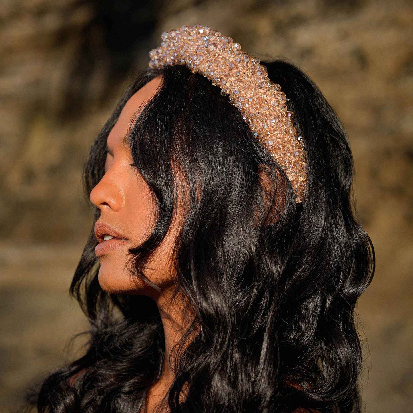 CROWN Glass Headband
