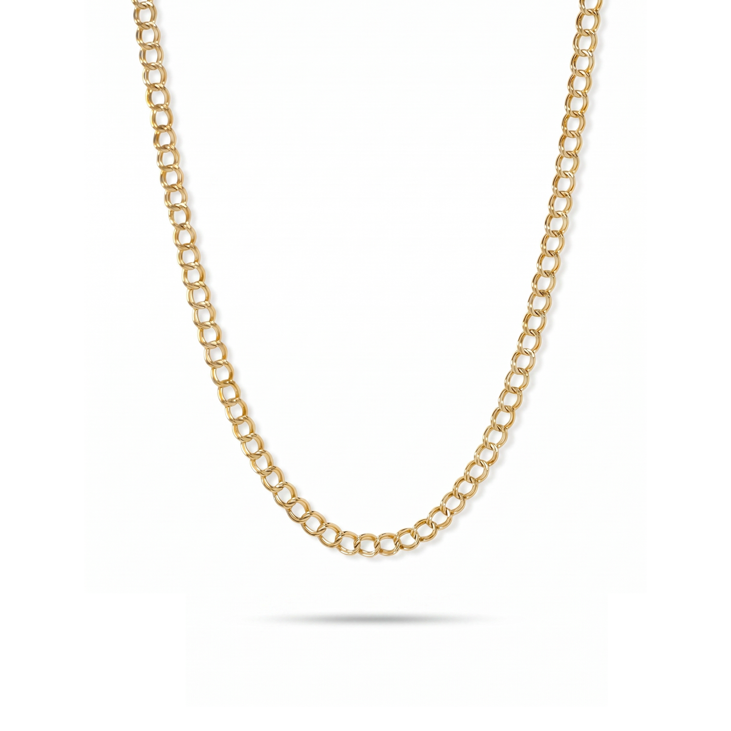 Double Curb Chain Necklace - Mayu’s Marketplace
