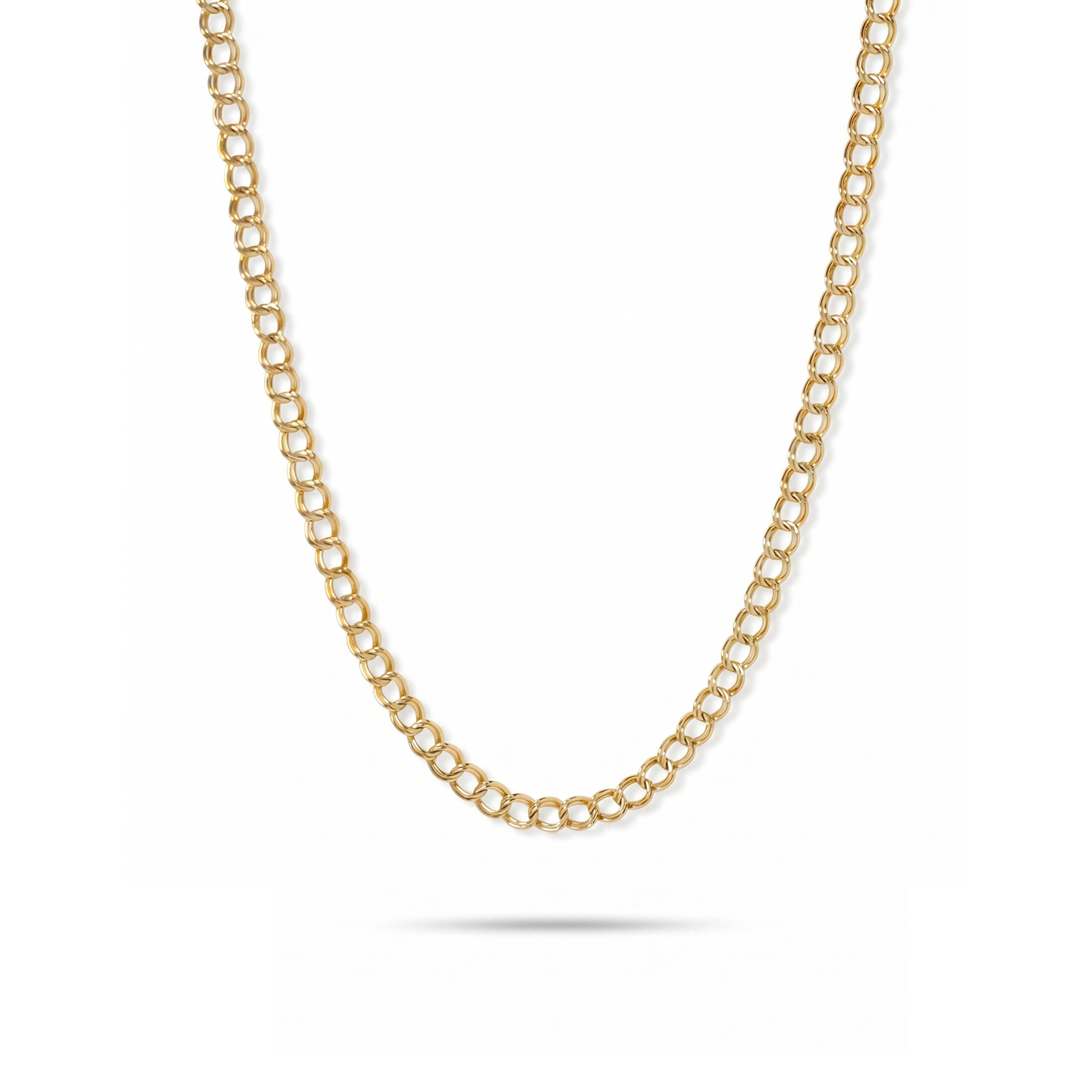 Double Curb Chain Necklace - Mayu’s Marketplace