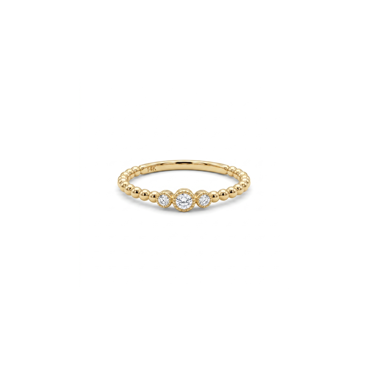 Forever Diamond Beaded Ring - Mayu’s Marketplace