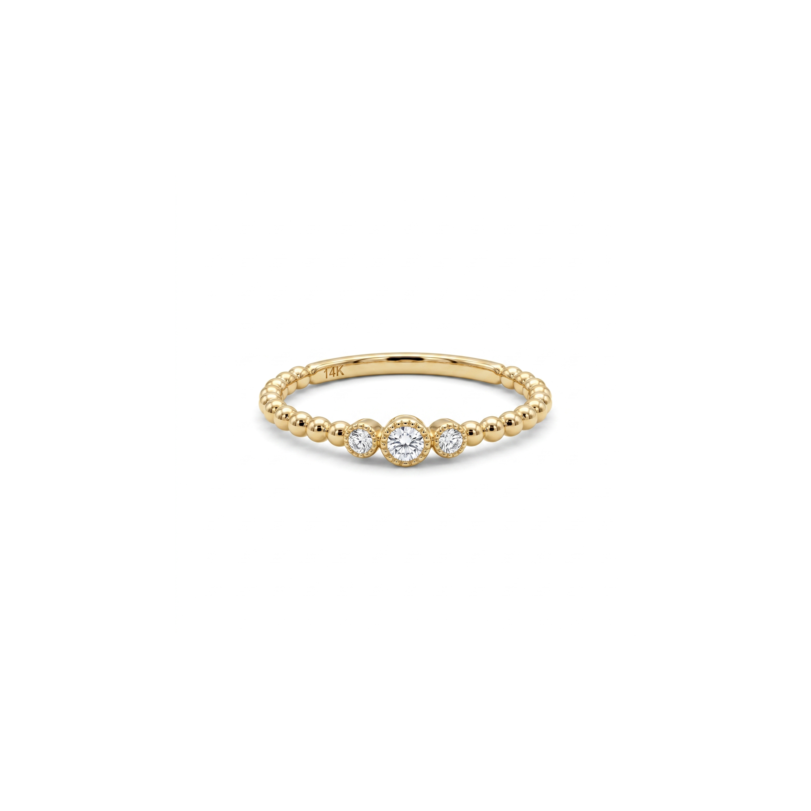 Forever Diamond Beaded Ring - Mayu’s Marketplace
