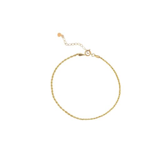 French Rope Chain Bracelet - Mayu’s Marketplace