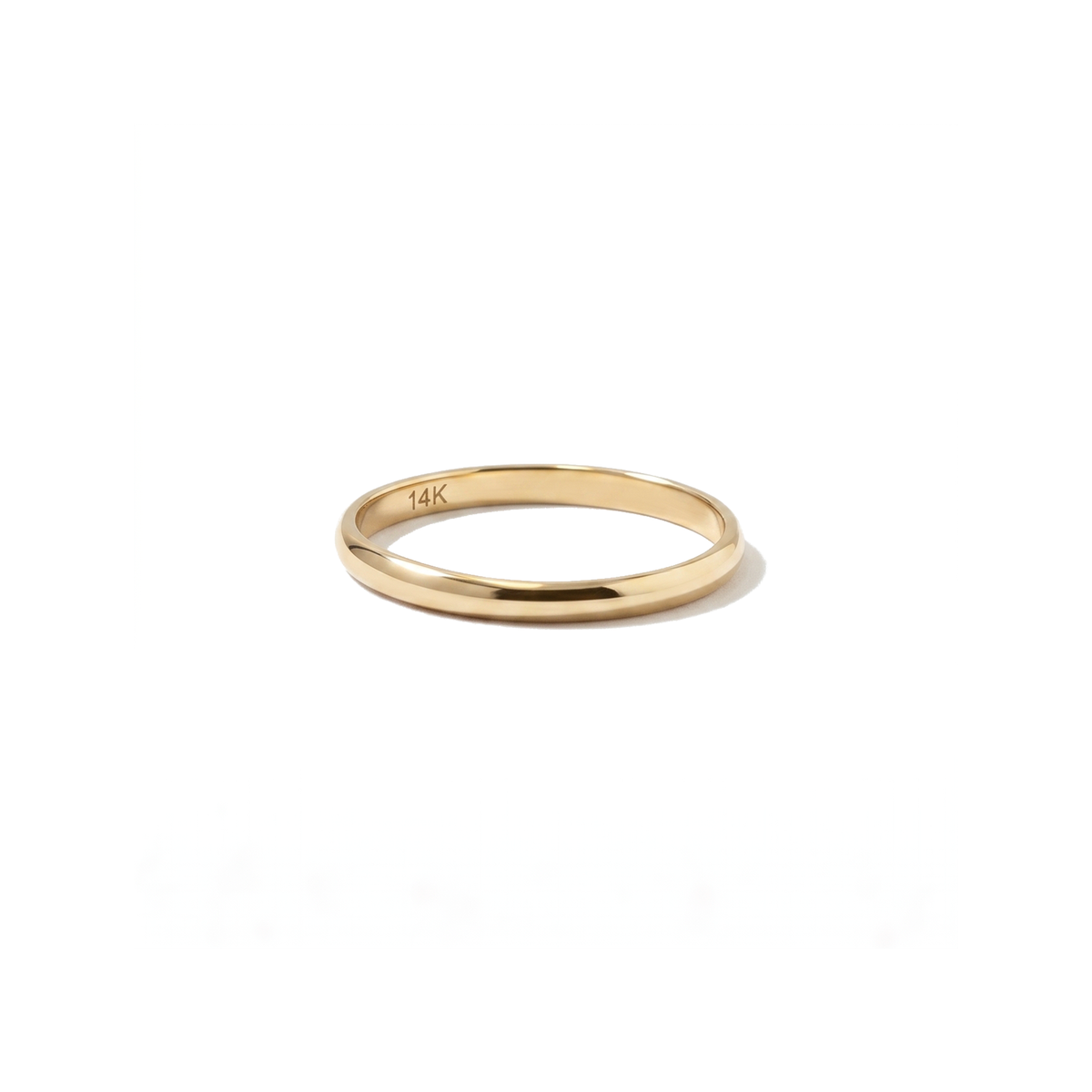 14KT Gold Band Ring - Mayu’s Marketplace