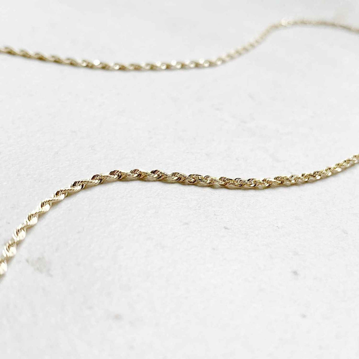 Elegant French Rope Chain Bracelet