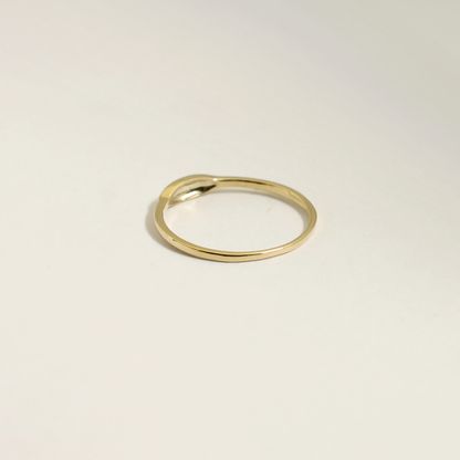 Slim Oval Signet Ring - Mayu’s Marketplace