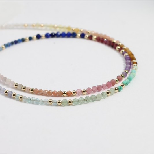 Rainbow Kind-fetti Necklace - Mayu’s Marketplace