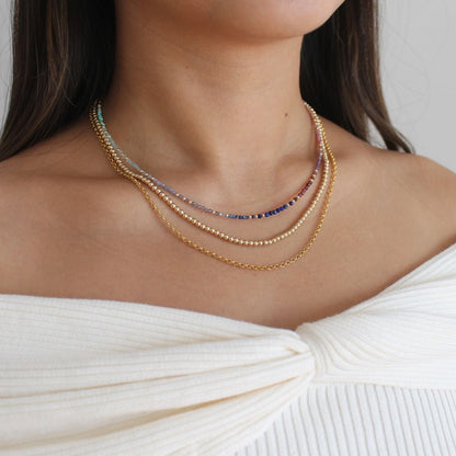Rainbow Kind-fetti Necklace - Mayu’s Marketplace