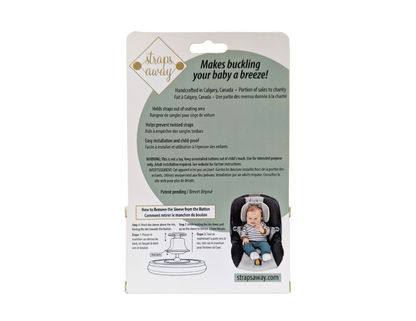 Magnetic Car Seat Strap Holders