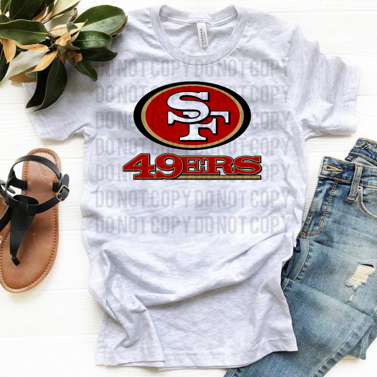 San Francisco 49ers - Ash Grey