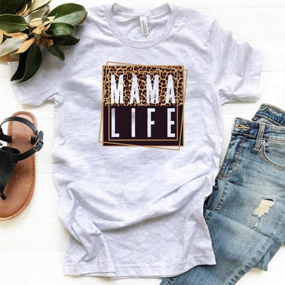Mama Life - w/ Leopard & Square Box