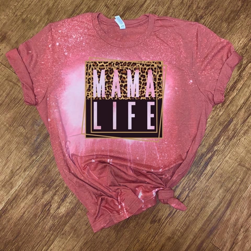 Mama Life - w/ Leopard & Square Box
