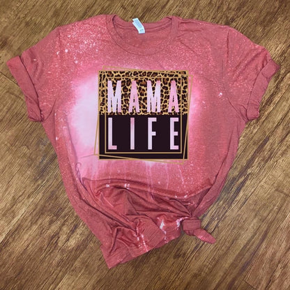 Mama Life - w/ Leopard & Square Box