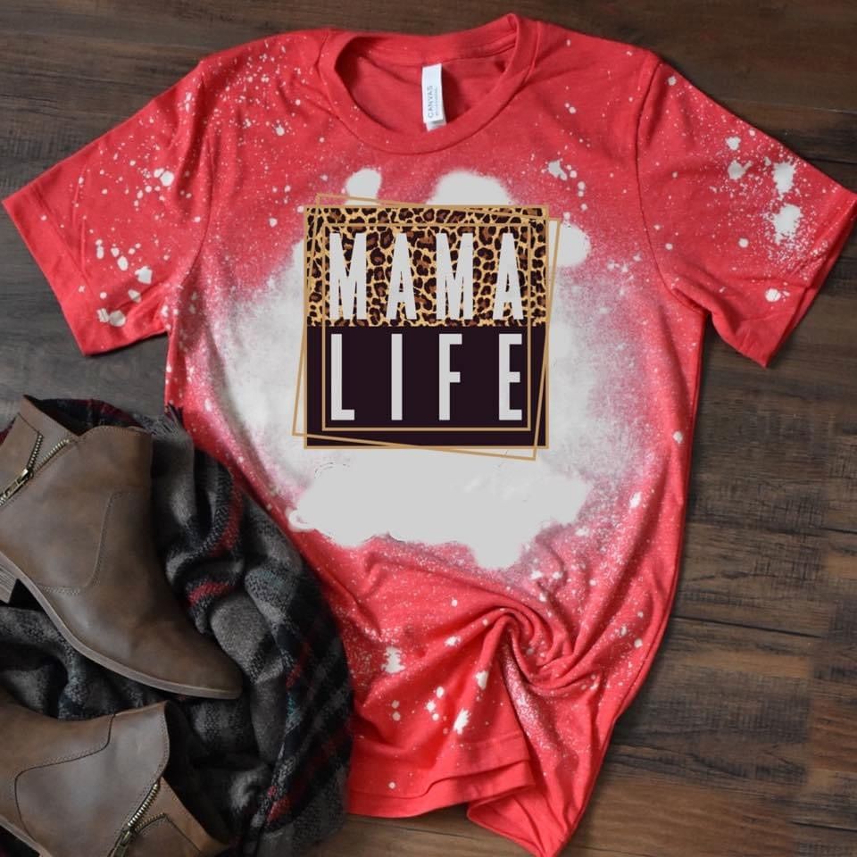 Mama Life - w/ Leopard & Square Box