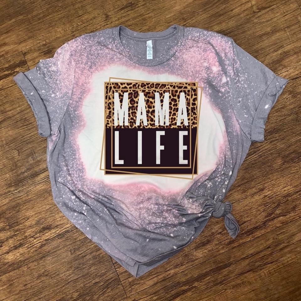Mama Life - w/ Leopard & Square Box